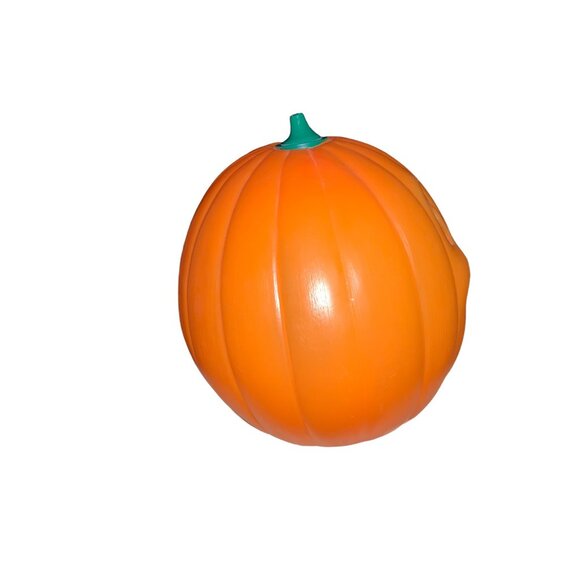 Halloween Plastic Blow Mold Jack-O-Lantern Pumpkin Tabletop  Decoration - Picture 5 of 10